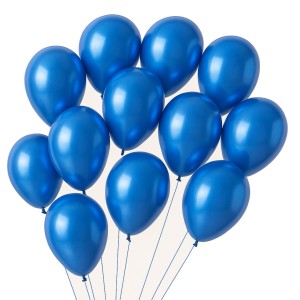 GLOBOLANDIA GLOBOS PERLADOS 12" AZUL x 25u